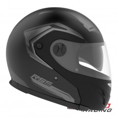 CASCO RS5 VECTOR NEGRO- GRIS MATE REBATIBLE "L" 60cm (HAWK)